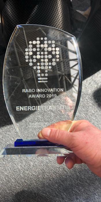 Rabobank Innovation Award Energietransitie gewonnen voor totaalconcept met Factory Zero