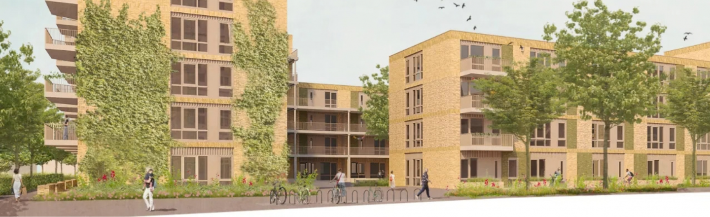 176 gasloze en energiezuinige appartementen Corantijn- en Paramaribostraat te Leiden