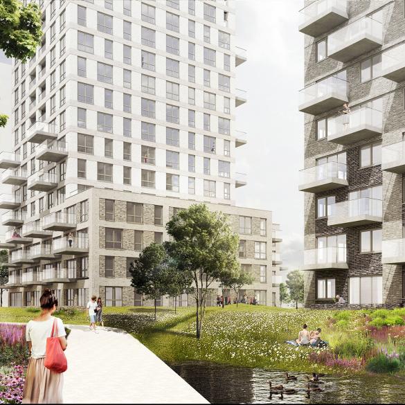 165 appartementen Hogekwartier veld 6 te Amersfoort