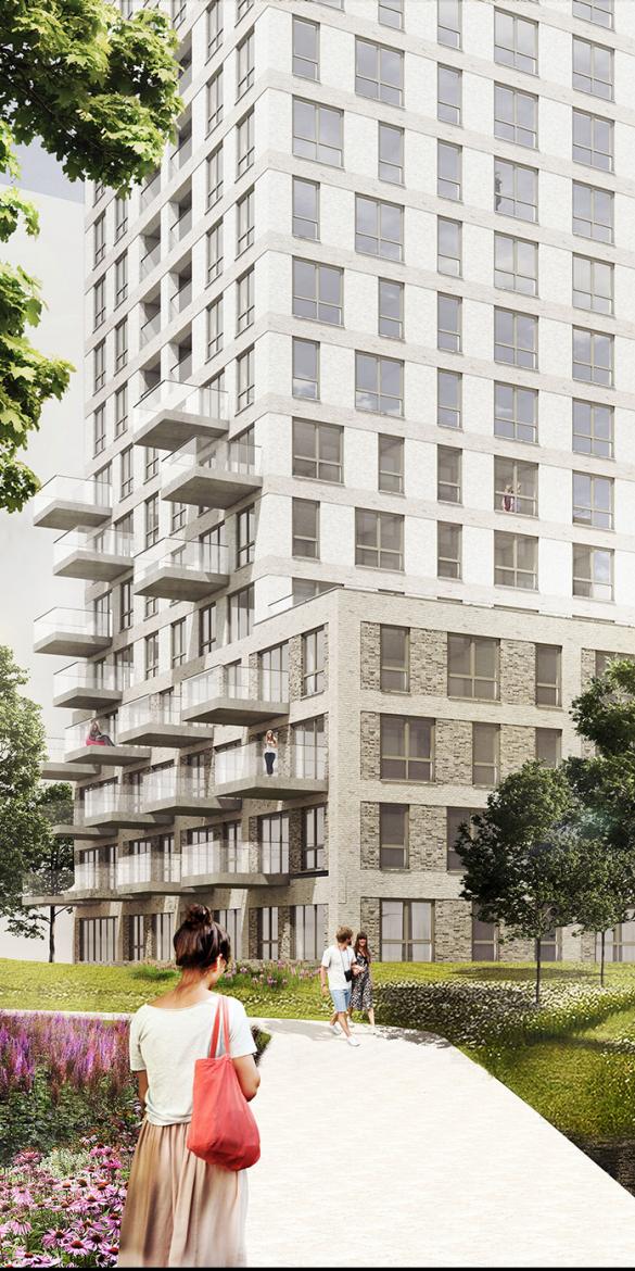 165 appartementen Hogekwartier veld 6 te Amersfoort