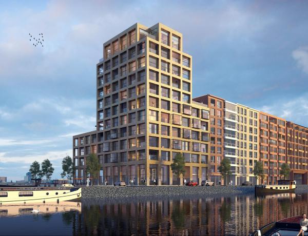 28 appartementen Houthaven Kopblok