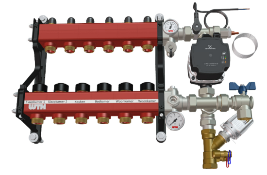 Vloerverwarming Verdeler Vloerverwarming Inregelen - WTH